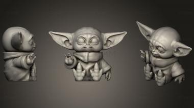 3D model Baby Yoda (STL)